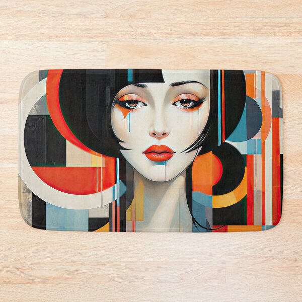 Item preview, Explore Simplistic & Minimalistic Japanese Geisha Portraits with a Majestic Touch designed and sold by ArtificialGenes.
