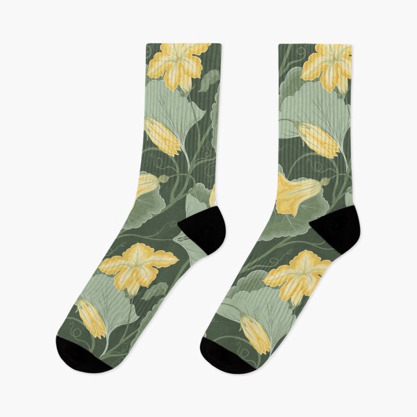 Aperçu de l'œuvre Fleurs de cucurbita créée et vendue par Fabrr.design.
