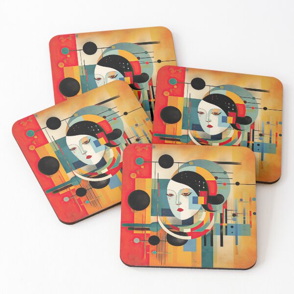 Item preview, Explore Simplistic & Minimalistic Japanese Geisha Portraits with a Majestic Touch designed and sold by ArtificialGenes.