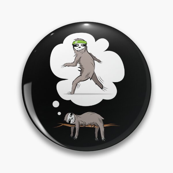 Item preview, Race running sprint sloth funny sayings this morning animals comic designed and sold by AndreMi.