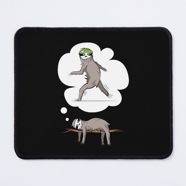 Item preview, Race running sprint sloth funny sayings this morning animals comic designed and sold by AndreMi.