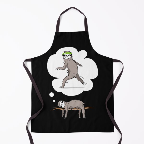 Item preview, Race running sprint sloth funny sayings this morning animals comic designed and sold by AndreMi.