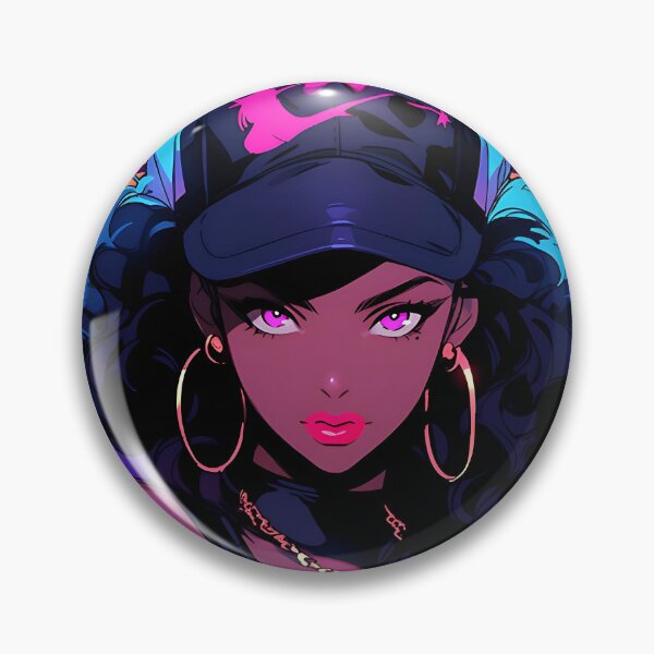Item preview, Retro Wave 80s Anime Girl 2 - Anime Wallpaper designed and sold by KAIGAME Art.