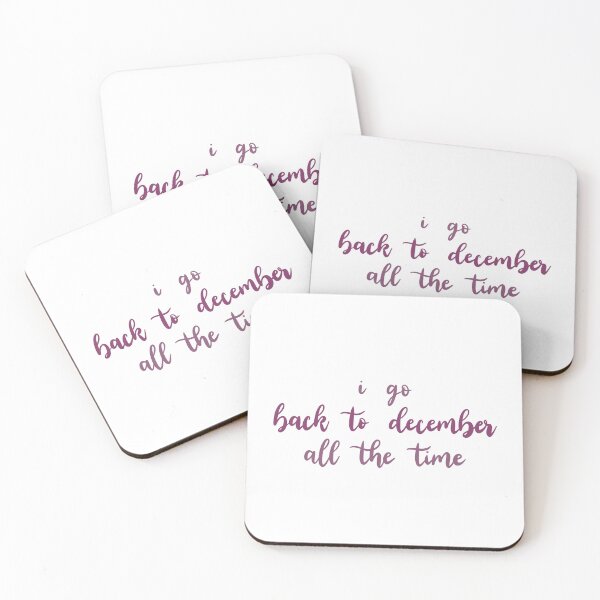 Item preview, I Go Back to December All the Time designed and sold by Libby :).
