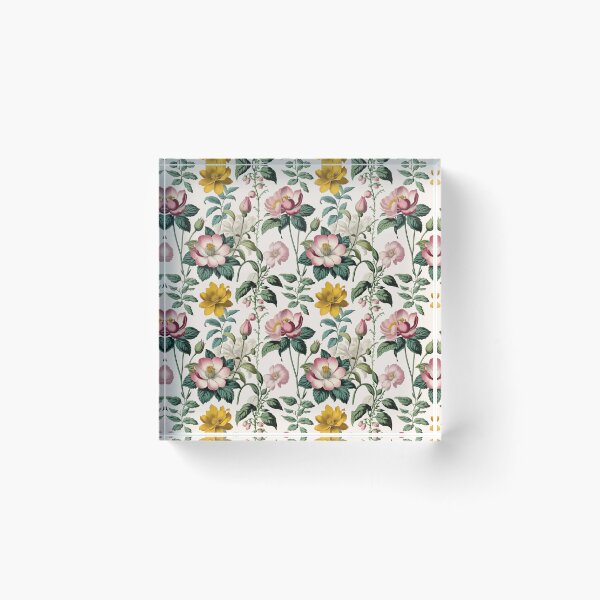 Item preview, vintage floral illustrations designed and sold by Cryptic-Atelier.