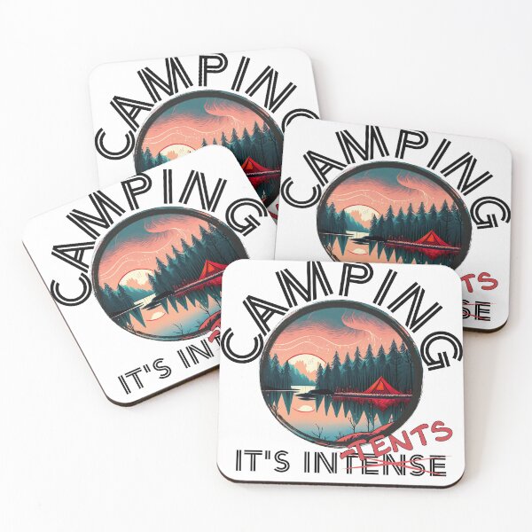 Item preview, Camping in Tents designed and sold by JMWheat.