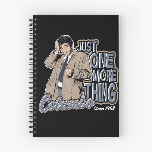 Item preview, Columbo Just One More Thing Dks designed and sold by Alema Art.