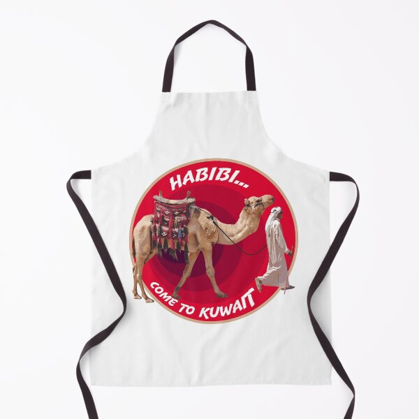 Item preview, Habibi Come To Kuwait - Arab Man And Camel Illustration by Craitza designed and sold by House of Sadu by Craitza.