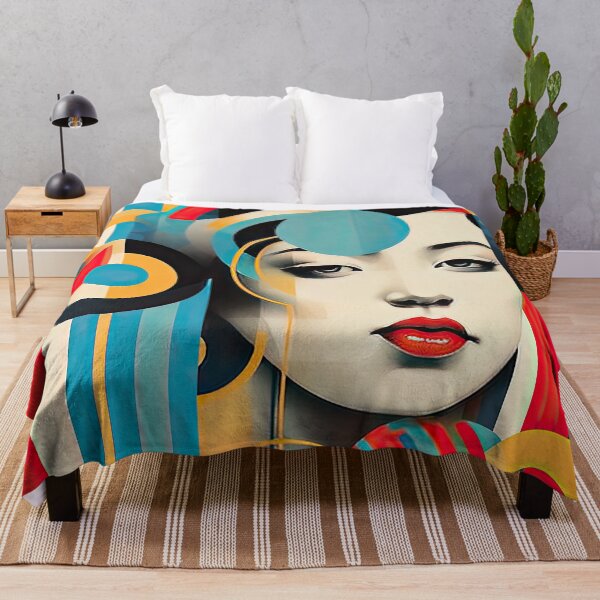 Item preview, Explore Simplistic & Minimalistic Japanese Geisha Portraits with a Majestic Touch designed and sold by ArtificialGenes.