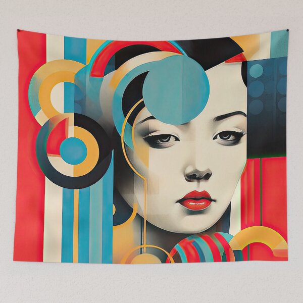 Item preview, Explore Simplistic & Minimalistic Japanese Geisha Portraits with a Majestic Touch designed and sold by ArtificialGenes.