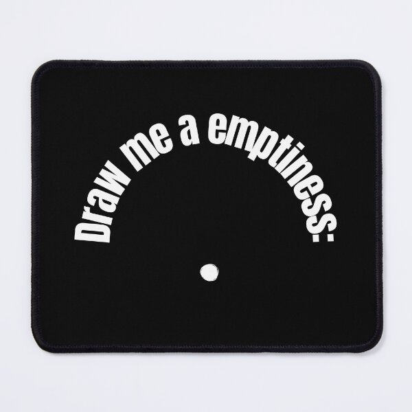 Item preview, Draw me a emptiness - Standard T-shirts designed and sold by BorczVisuals.