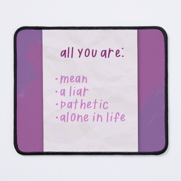 Item preview, Mean Taylor Swift Lyrics designed and sold by Libby :).