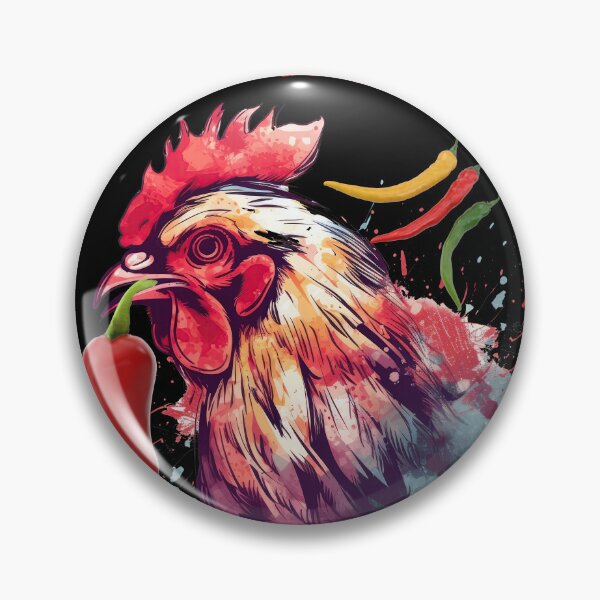 Item preview, Spicy Rooster in white  designed and sold by david parry.