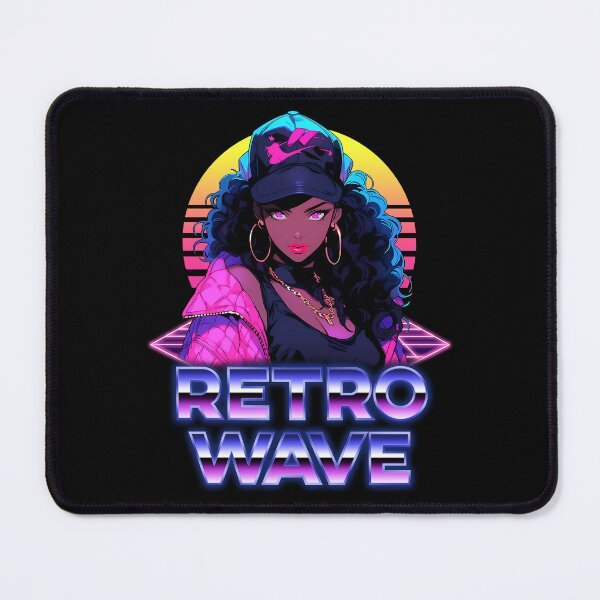 Item preview, Retro Wave 80s Anime Girl 2 – Anime Shirt designed and sold by KAIGAME Art.
