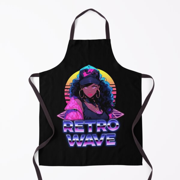 Item preview, Retro Wave 80s Anime Girl 2 – Anime Shirt designed and sold by KAIGAME Art.