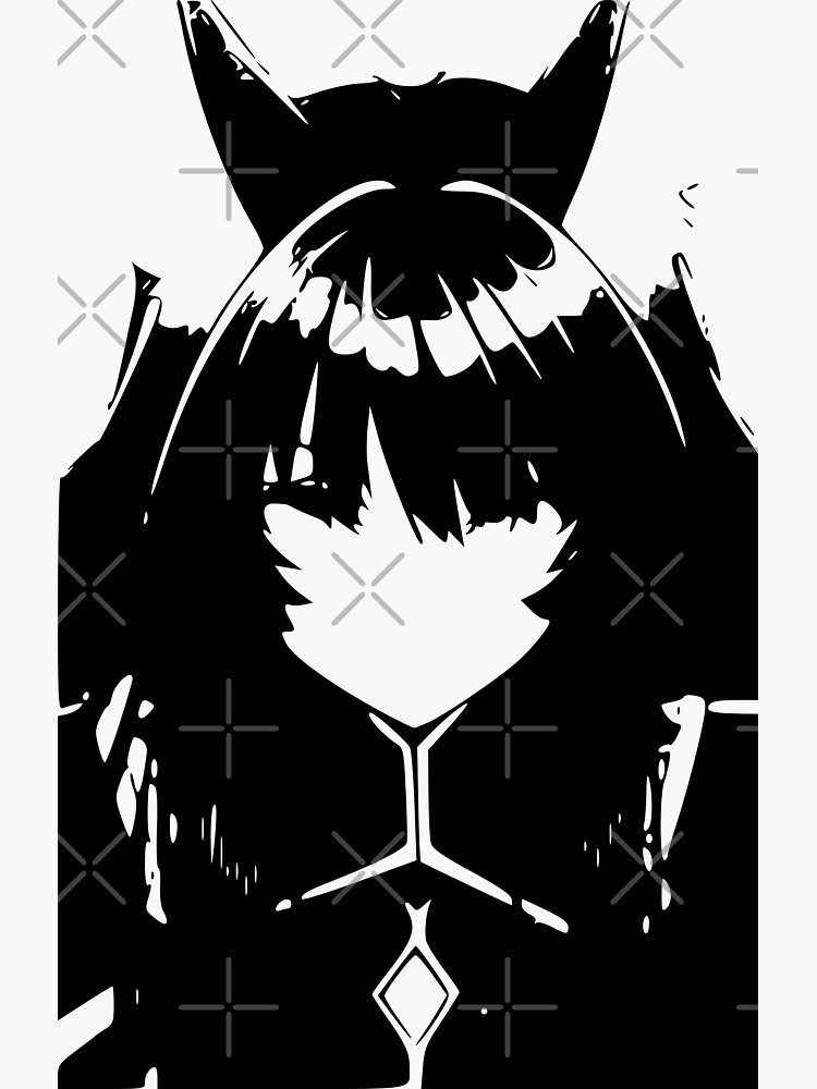 Riko Made in Abyss Season 3 Black and White Anime Characters Censored Eyes  Style D9 MIN13 Sticker for Sale by Animangapoi