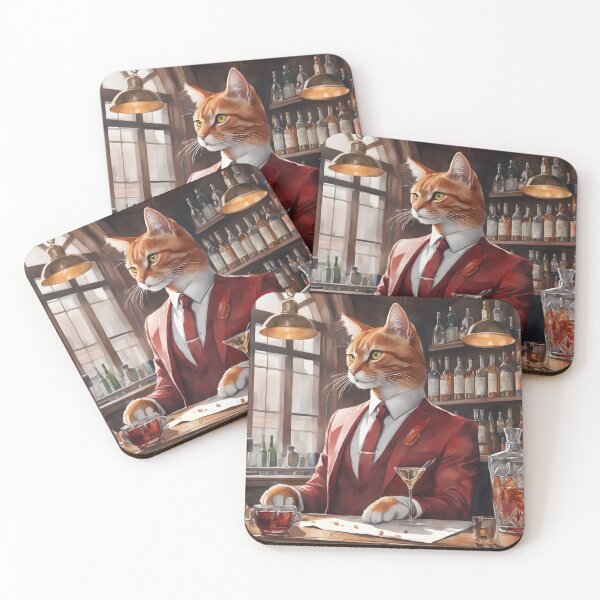 Item preview, Barman Cat designed and sold by Jambonfromage.