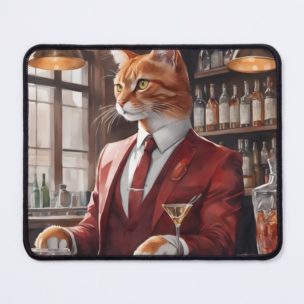 Item preview, Barman Cat designed and sold by Jambonfromage.
