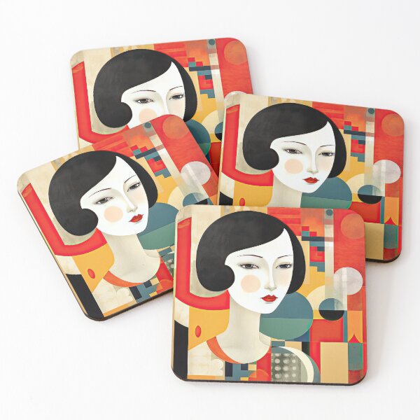 Item preview, Explore Simplistic & Minimalistic Japanese Geisha Portraits with a Majestic Touch designed and sold by ArtificialGenes.