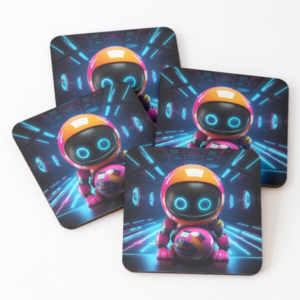 Item preview, “Little Extraterrestrial with Luminous Bowling Ball” designed and sold by Art-Vortex-fr.