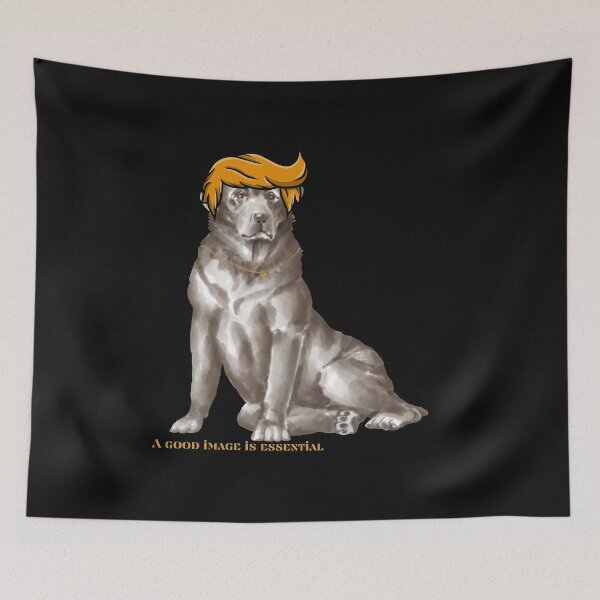 Item preview, dog with hairstyle designed and sold by Moris-shop.