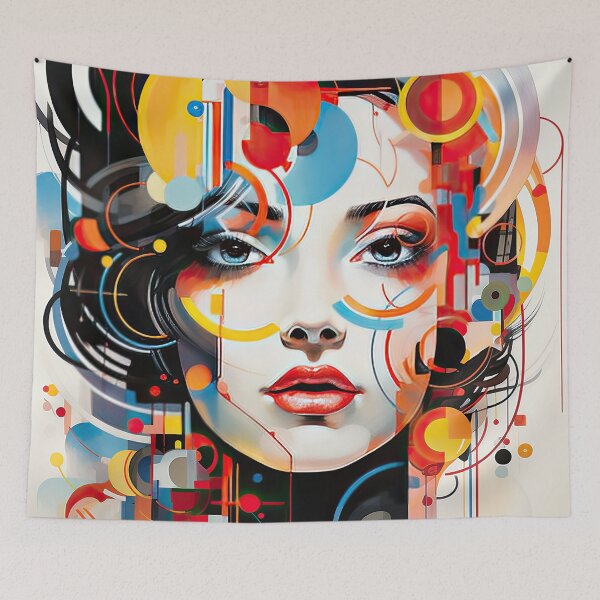 Item preview, Explore Simplistic & Minimalistic Japanese Geisha Portraits with a Majestic Touch designed and sold by ArtificialGenes.