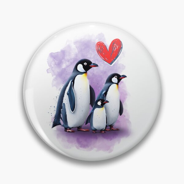 Item preview, Happy Penguin Family designed and sold by NickTaroDesign.