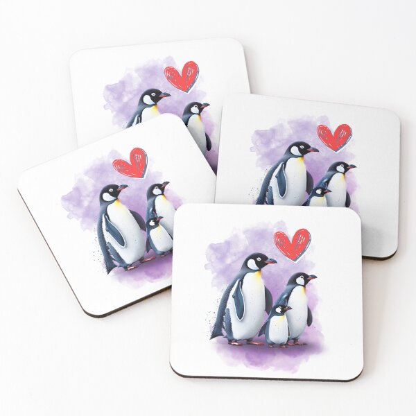 Item preview, Happy Penguin Family designed and sold by NickTaroDesign.