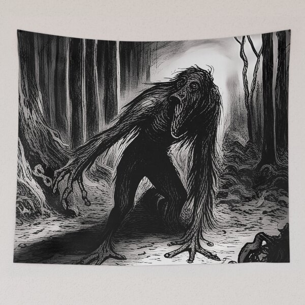 Item preview, Cryptid designed and sold by SpookyShopHHP.