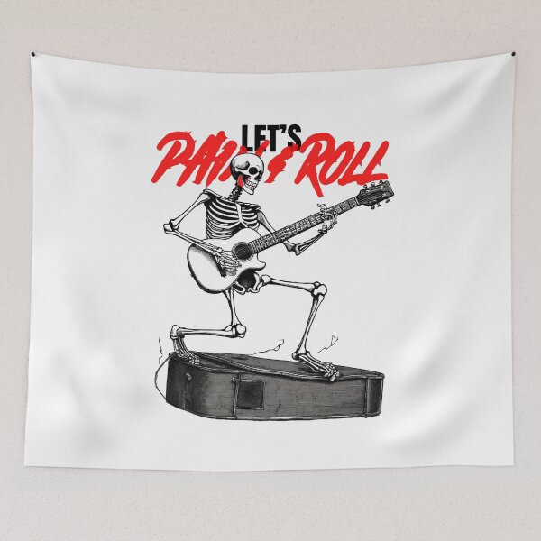 Item preview, Pain and Roll Skeleton, Rock & Roll, Pain & Roll, SKELETON designed and sold by Street-art21.