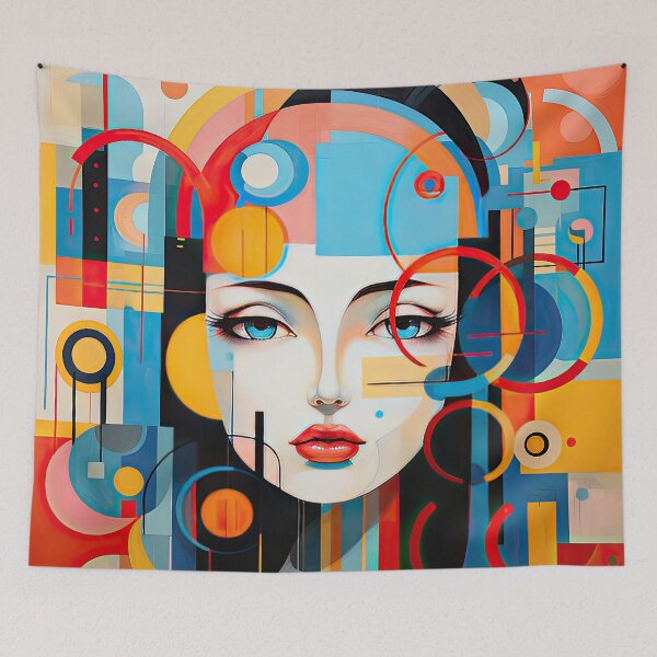 Item preview, Explore Simplistic & Minimalistic Japanese Geisha Portraits with a Majestic Touch designed and sold by ArtificialGenes.