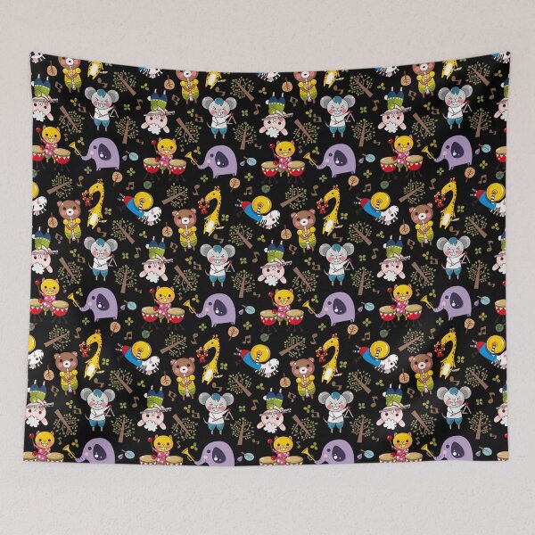 Item preview, Animal Musicians designed and sold by ainecreative.