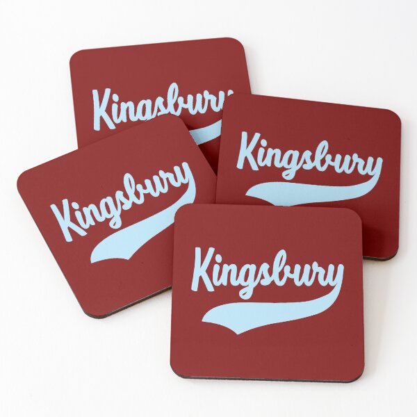 Item preview, Kingsbury High School Memphis 90's Gym Logo Baby Blue designed and sold by MemfoBrand.