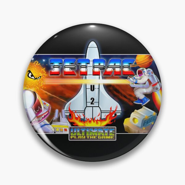 Item preview, Jetpac ZX Spectrum Tribute designed and sold by POOTERMAN.