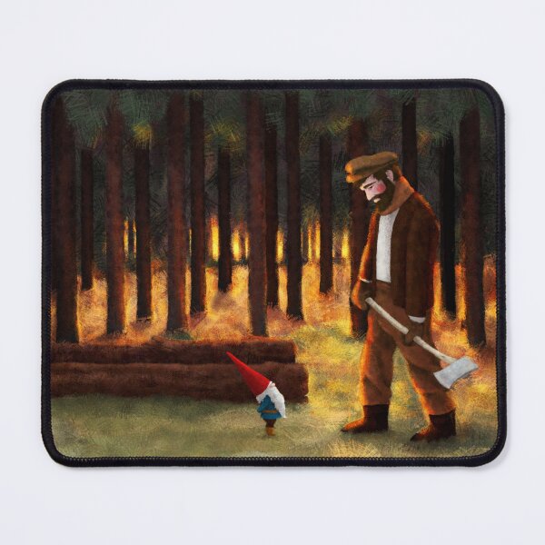 Item preview, The Gnome and The Woodsman designed and sold by Gaëlle Konak Art.