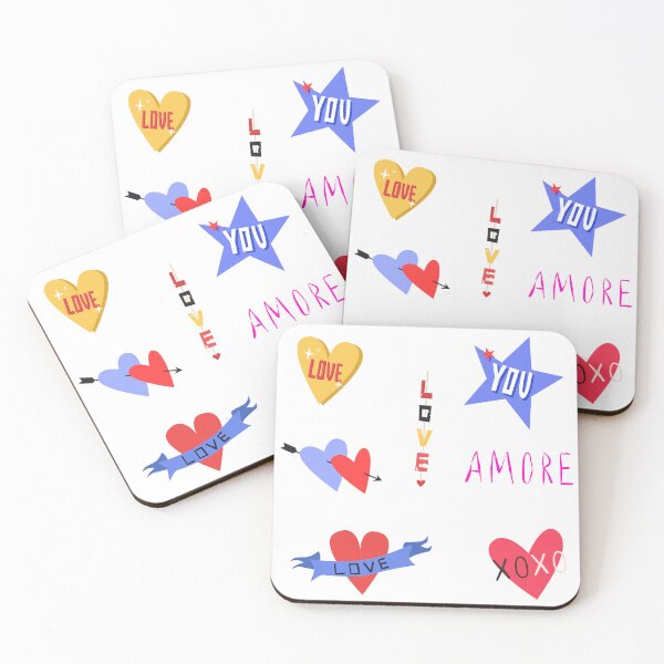 Item preview, Simple illustrations inspired by love designed and sold by huape.