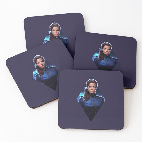 Item preview, Interstellar Officer's Portrait - Sci-Fi designed and sold by Fenay Designs.