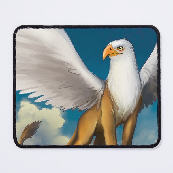 Item preview,  A Mighty Griffin standing on a cliff designed and sold by Aktio  Design.