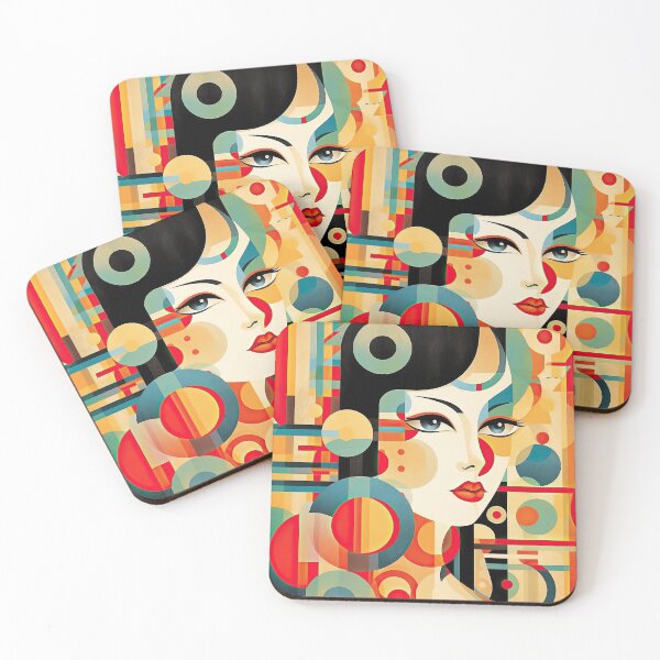 Item preview, Explore Simplistic & Minimalistic Japanese Geisha Portraits with a Majestic Touch designed and sold by ArtificialGenes.