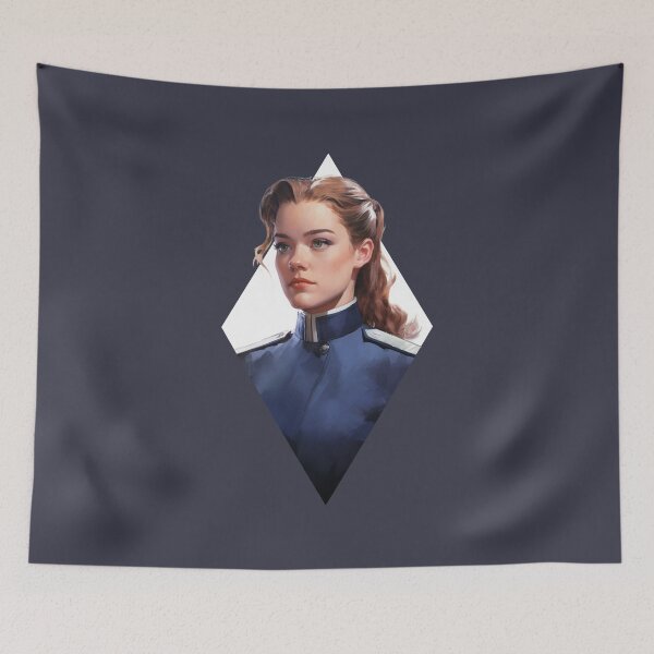 Item preview, Stellar Officer's Gaze - Sci-Fi designed and sold by Fenay Designs.