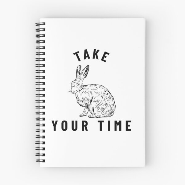 Item preview, Take Your Time Bunny Rabbit designed and sold by ArtWithHearts11.
