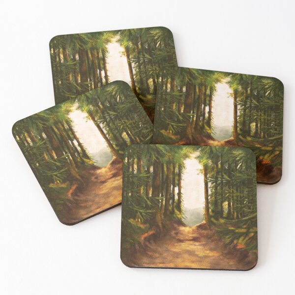 Item preview, Gaspard des Montagnes - Woods in Auvergne France designed and sold by Gaëlle Konak Art.