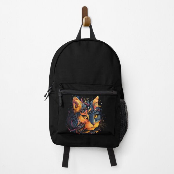 Item preview, Colorful Cat Head Logo | Colorful Cat Designs for Every Product designed and sold by Blendfactor.
