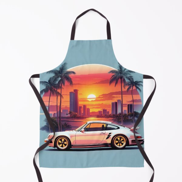 Item preview, Iconic 911 Turbo: City Sunset Elegance designed and sold by Ceemko's Vintage Corner.