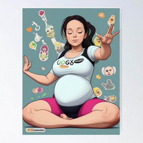 Mamaste Maternity Yoga Top, Be a pregnant yoga goddess