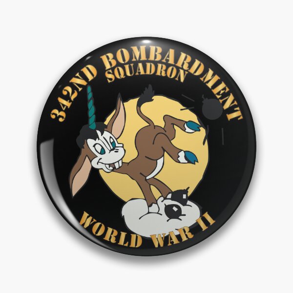 Artikelvorschau, AAC – 342. Bombardierungsgeschwader mit Text X 300 entworfen und verkauft von Military Insignia Products.