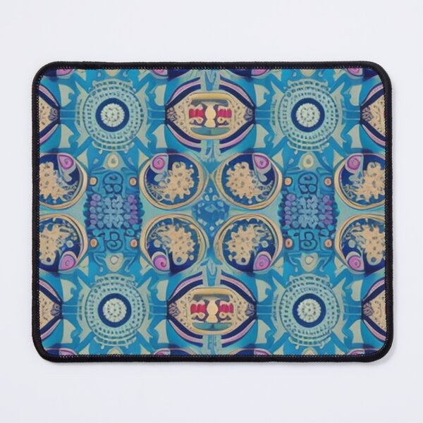 Item preview, Antique  blue abstract design  designed and sold by Roxburylane.