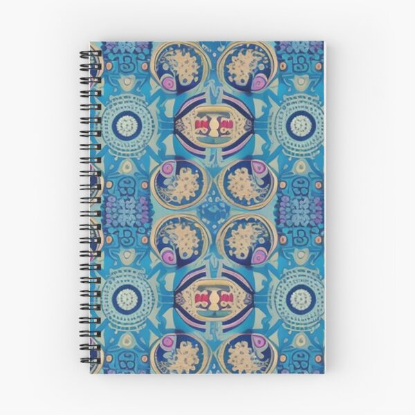 Item preview, Antique  blue abstract design  designed and sold by Roxburylane.