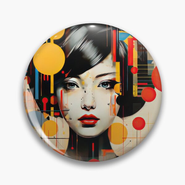 Item preview, Explore Simplistic & Minimalistic Japanese Geisha Portraits with a Majestic Touch designed and sold by ArtificialGenes.