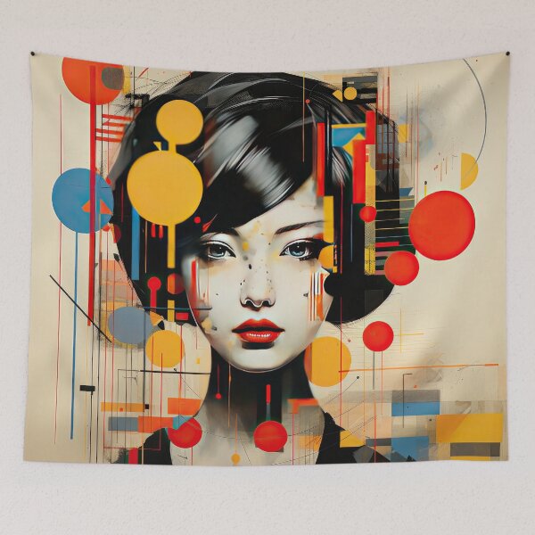Item preview, Explore Simplistic & Minimalistic Japanese Geisha Portraits with a Majestic Touch designed and sold by ArtificialGenes.